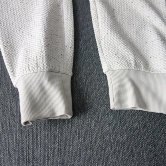 Fleece Factory Cream Color Size M Sweatpants - Picture 5 of 6